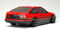 Preview: Karosserie Toyota Sprinter (AE86) Levin 3-Door klar